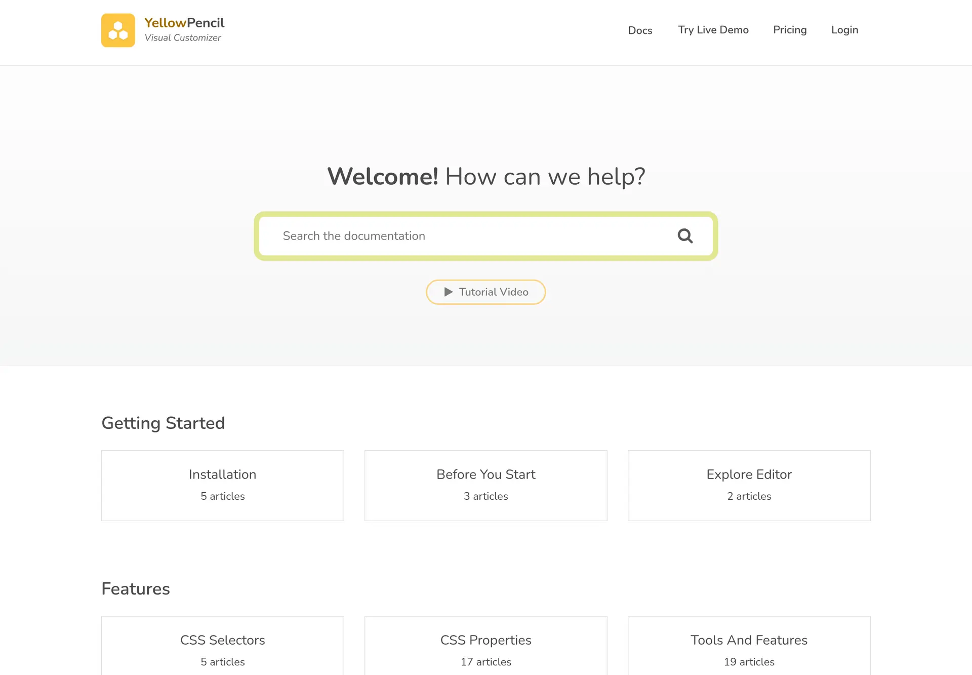 راهنمای رسمی ابزارهای انتخاب عنصر و ویرایش ظاهر در YellowPencil