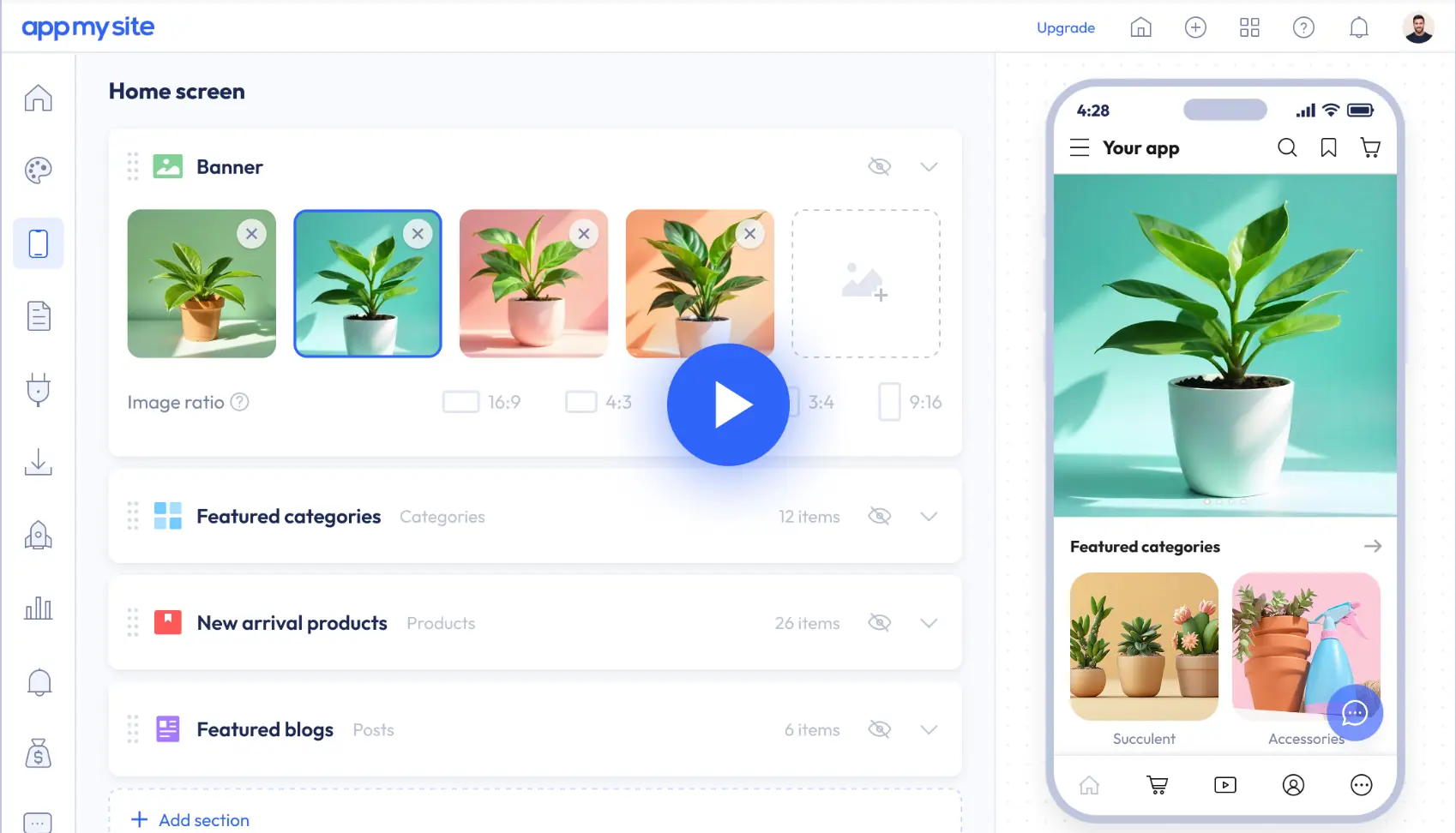 ساخت اپلیکیشن وردپرس با AppMySite