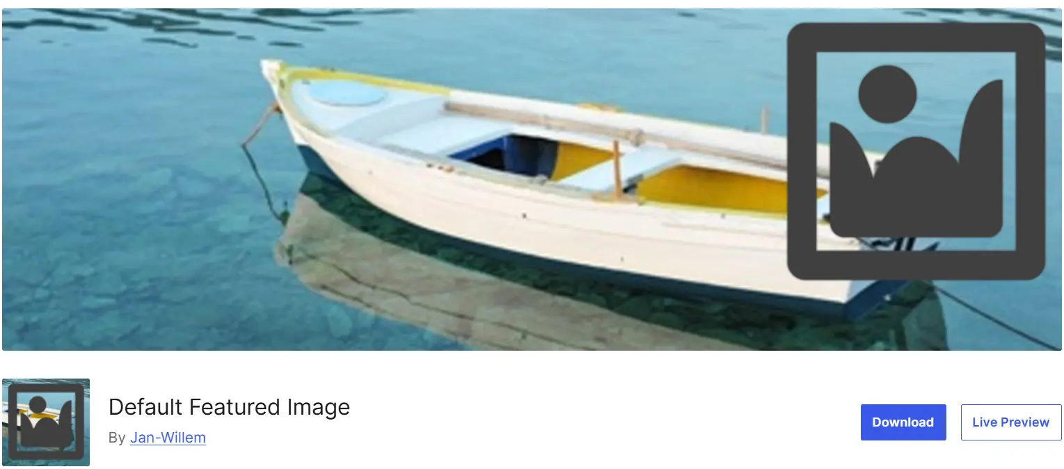 معرفی افزونه رایگان Default Featured Image